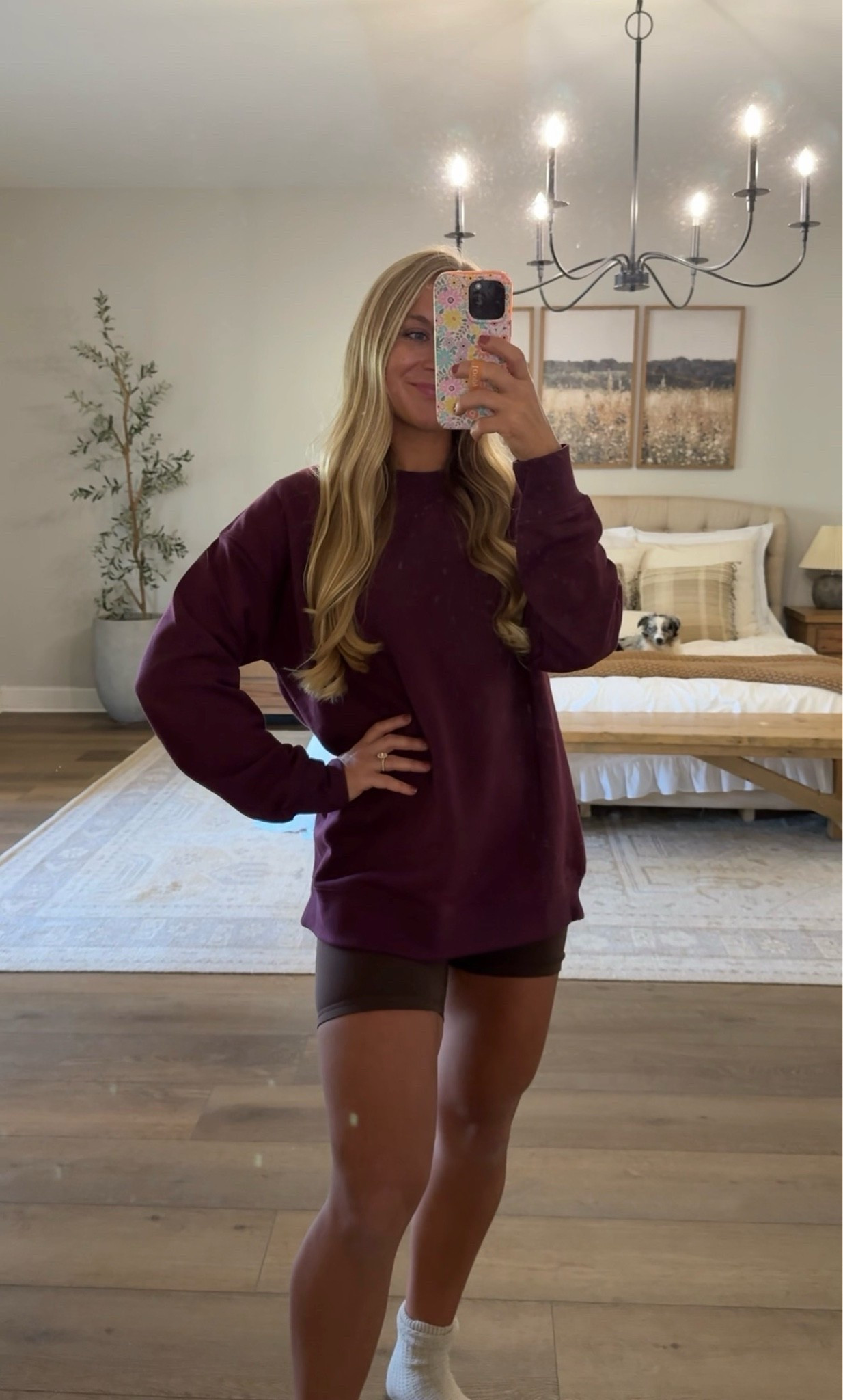 Cozy sweatshirt from walmart