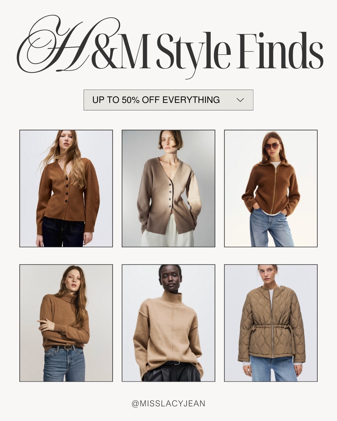 H&M Winter Outfits On Sale ❄️

hm winter // hm outfit // hm haul // winter outfits // winter fashion // winter style // casual style // winter outfit ideas // elevated casual // old money style // winter fashion 2025 // affordable fashion

#LTKFindsUnder50 #LTKFindsUnder100