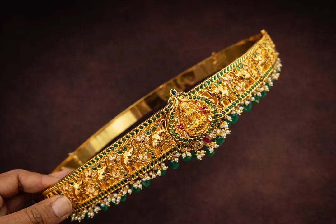 Lakshmi Gold Vaddanam, Antique South Indian Bridal Kamarbandh | Etsy (US)