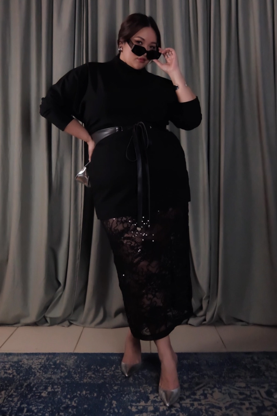 Wearing a size 18 for the dress and a size XXL for the skirt

#LTKFindsUnder50 #LTKPlusSize #LTKParties