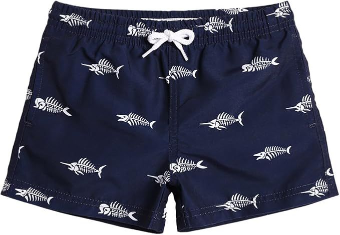 maamgic Boys Swim Trunks Toddler Swim Shorts Little Boys Bathing Suit Swimsuit Toddler Boy Swimwe... | Amazon (US)