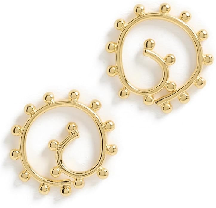 Brinker + Eliza Women's Curl Earrings | Amazon (US)