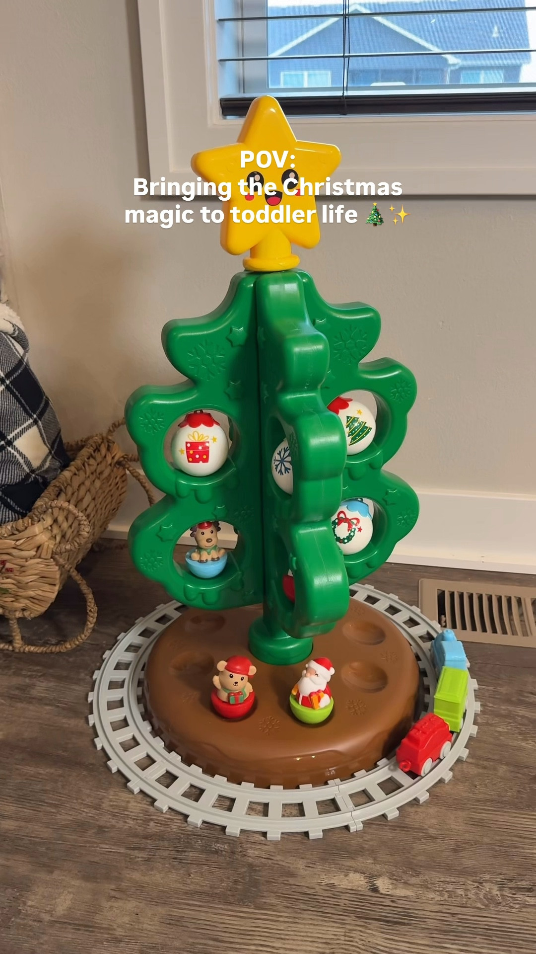 This is your sign to get your toddler a tree they can actually play with 🎄🤍

#LTKKids #LTKHoliday #LTKGiftGuide