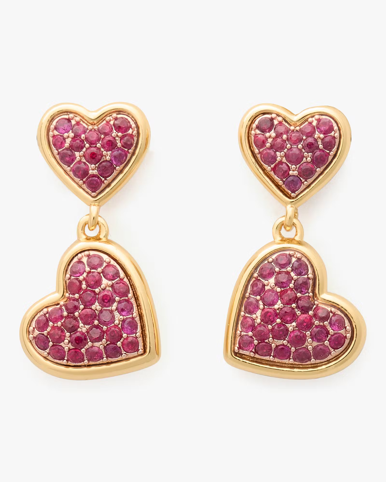 With All My Heart Pavé Drop Earrings | Kate Spade (US)