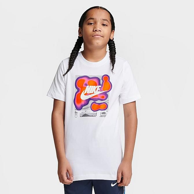 Big Kids' Nike Sportswear Heat Map Box T-Shirt | Finish Line (US)