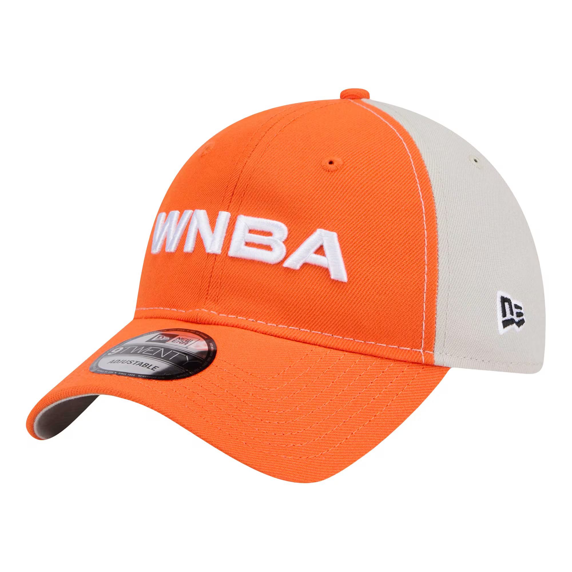 New Era 2024 WNBA Draft Two-Tone 9TWENTY Adjustable Hat - Orange/Cream | Fanatics