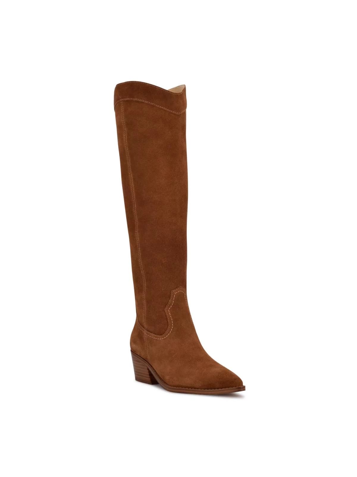 Nine West Womens Orece Suede Tall Knee-High Boots | Walmart (US)