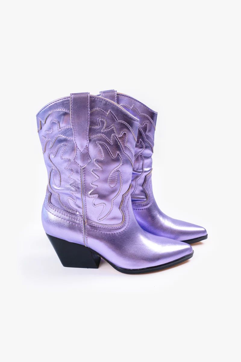 Dolce Vita Landen Boots - Electric Violet | The Impeccable Pig