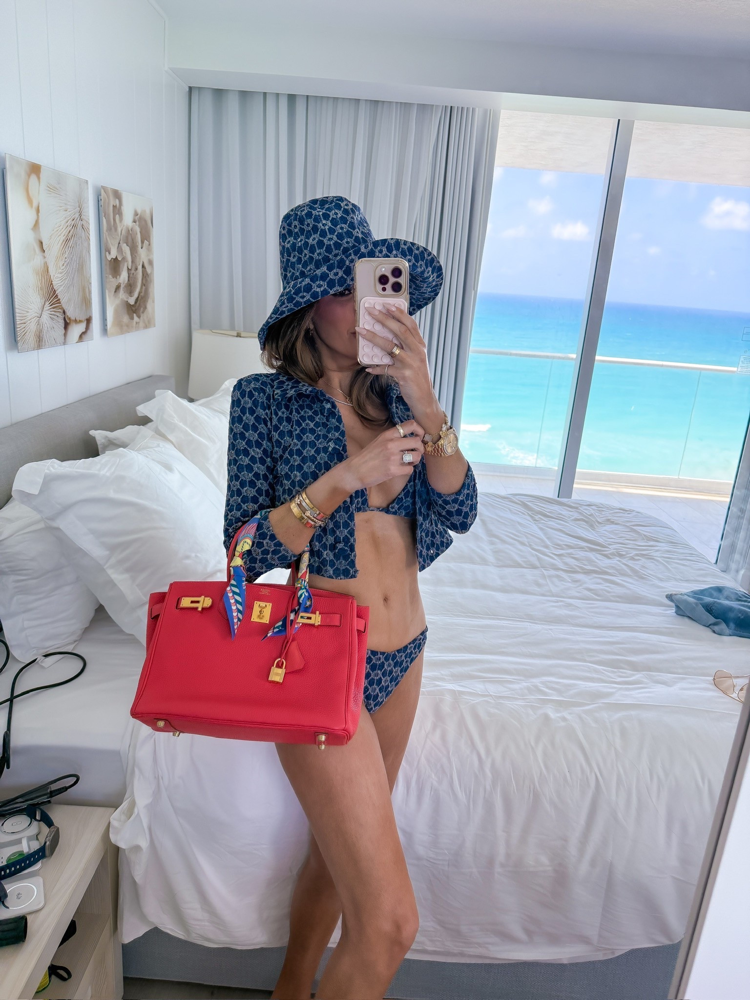 Wearing a size small in jacket, top and bottom!

Devon Windsor swim, denim swim, Hermes bag, Birkin bag, Miami outfit, pool day, spring break fashion, vacation fashion, best swimsuit, Emily Ann Gemma 

#LTKItBag #LTKSwim #LTKStyleTip