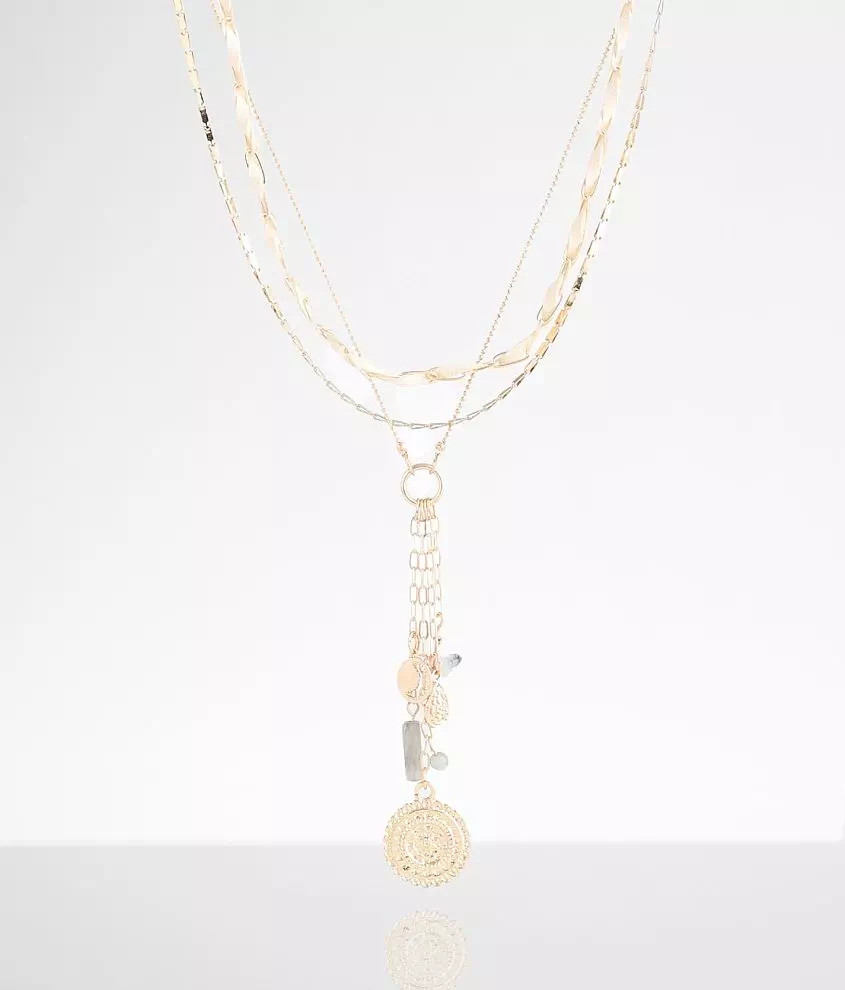 3 Pack Assorted Chain Necklace Set | Buckle