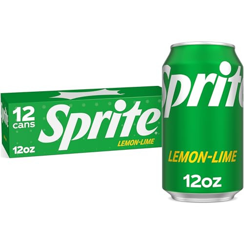 Sprite Lemon Lime Soda Soft Drinks, 12 fl oz, 12 Pack | Amazon (US)