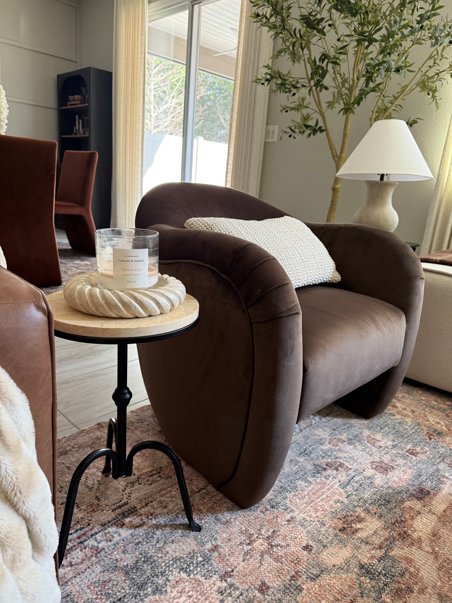 My side table is back in stock and on sale! Love the legs and marble top.. 😍

Living room inspo, Side table, end table, brown accent chair 

#LTKHome #LTKSaleAlert