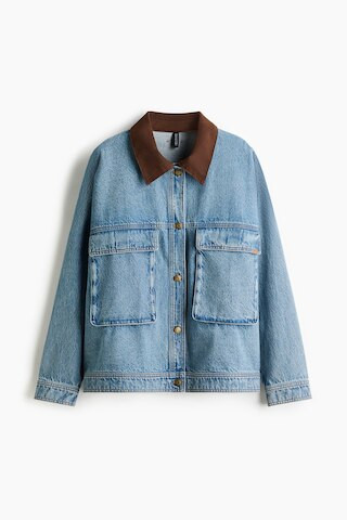 H & M - Oversized Denim Jacket - Blue | H&M (US + CA)