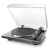 Denon DP-300F Fully Automatic Analog Turntable with Built-in Phono Equalizer | Unique Tonearm Des... | Amazon (US)