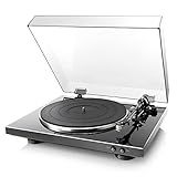 Denon DP-300F Fully Automatic Analog Turntable with Built-in Phono Equalizer | Unique Tonearm Des... | Amazon (US)