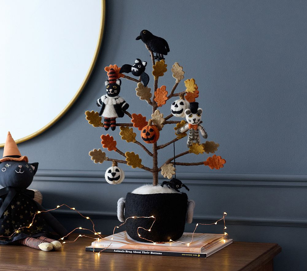 Halloween Felt Mini Tree | Pottery Barn Kids