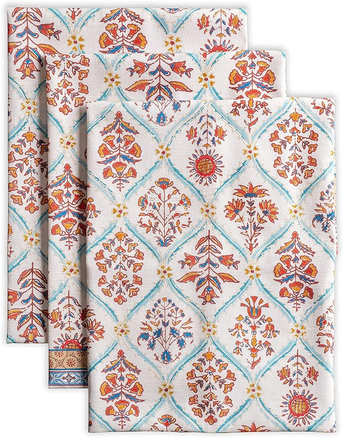 Maison d' Hermine Kitchen Towel 100% Cotton Set of 3 Soft, Bar Towel, Multi-Purpose Dish Cloth fo... | Amazon (US)