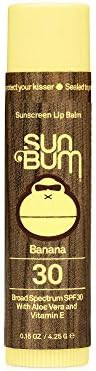 Sun Bum SPF 30 Sunscreen Lip Balm | Vegan and Cruelty Free Broad Spectrum UVA/UVB Lip Care with A... | Amazon (US)