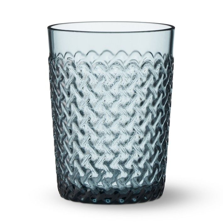 Basketweave Tritan Outdoor Tumblers, Set of 4 | Williams-Sonoma