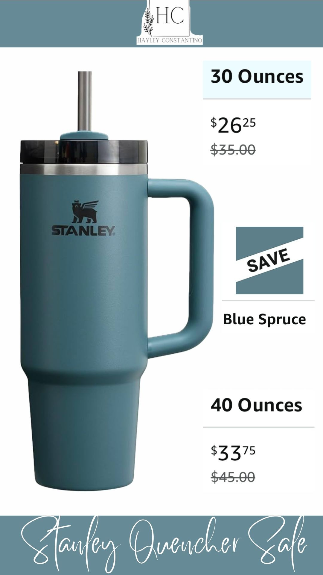 The Stanley Quencher rarely goes on sale! Get the 30 or 40 oz size on sale now in the blue spruce color for your teens Easter basket! 


#LTKFamily #LTKSeasonal #LTKSaleAlert