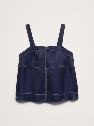 Viscose-Linen Tank | Banana Republic (US)