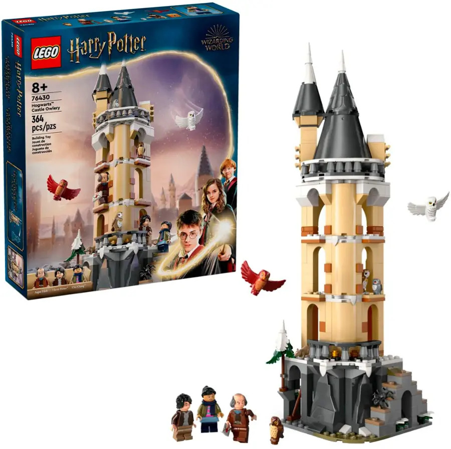 LEGO - Harry Potter Hogwarts Castle Owlery Building Toy 76430 | Best Buy U.S.