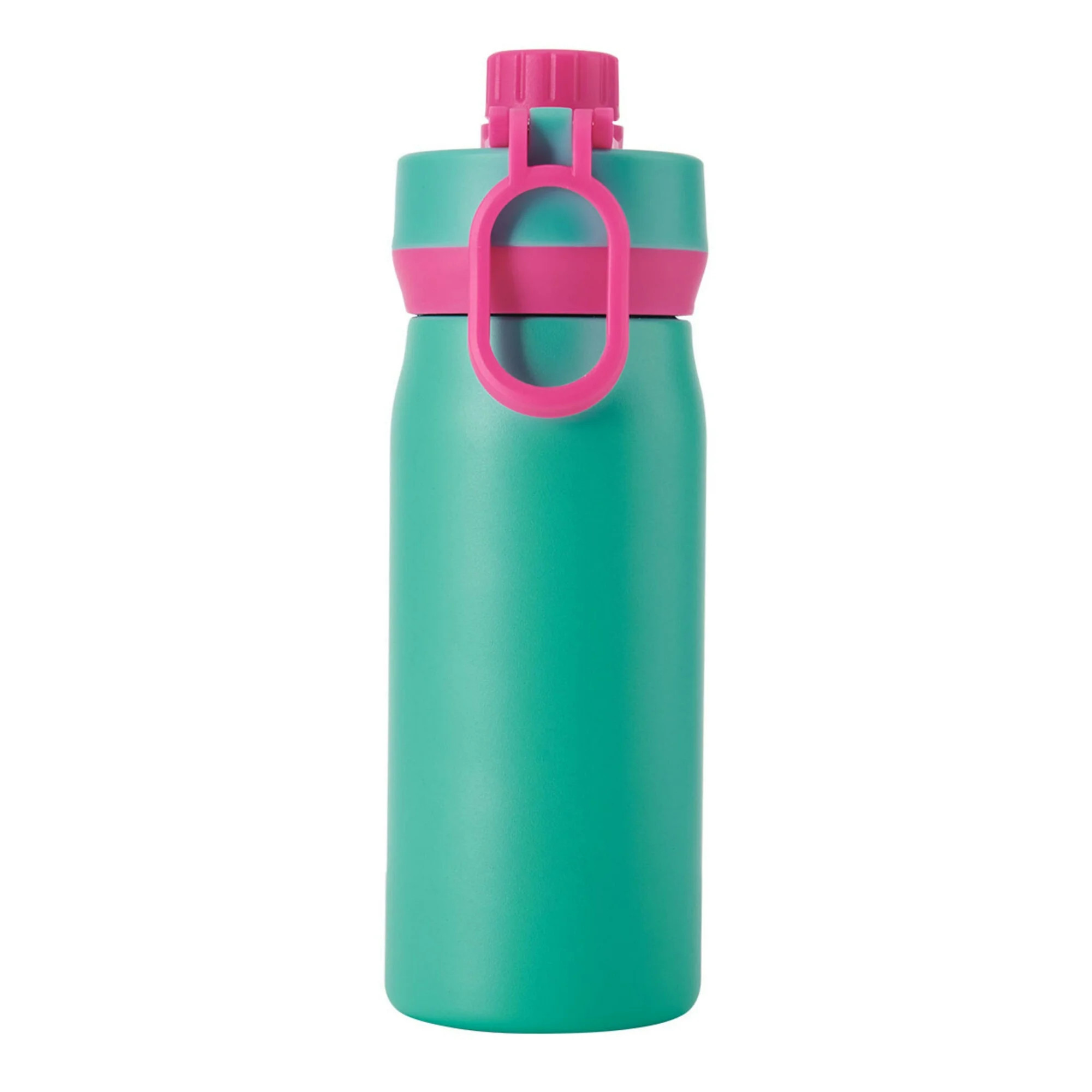 Built 16 Ounce Cascade Stainless Steel Insulated Kids Water Bottle with Leakproof Chug Lid BPA Fr... | Walmart (US)