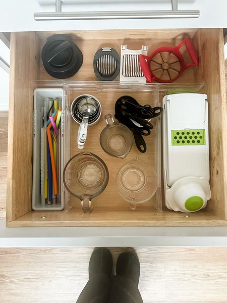 Home Organization 
Acrylic kitchen drawer dividers 
Declutter 

#LTKsalealert #LTKhome