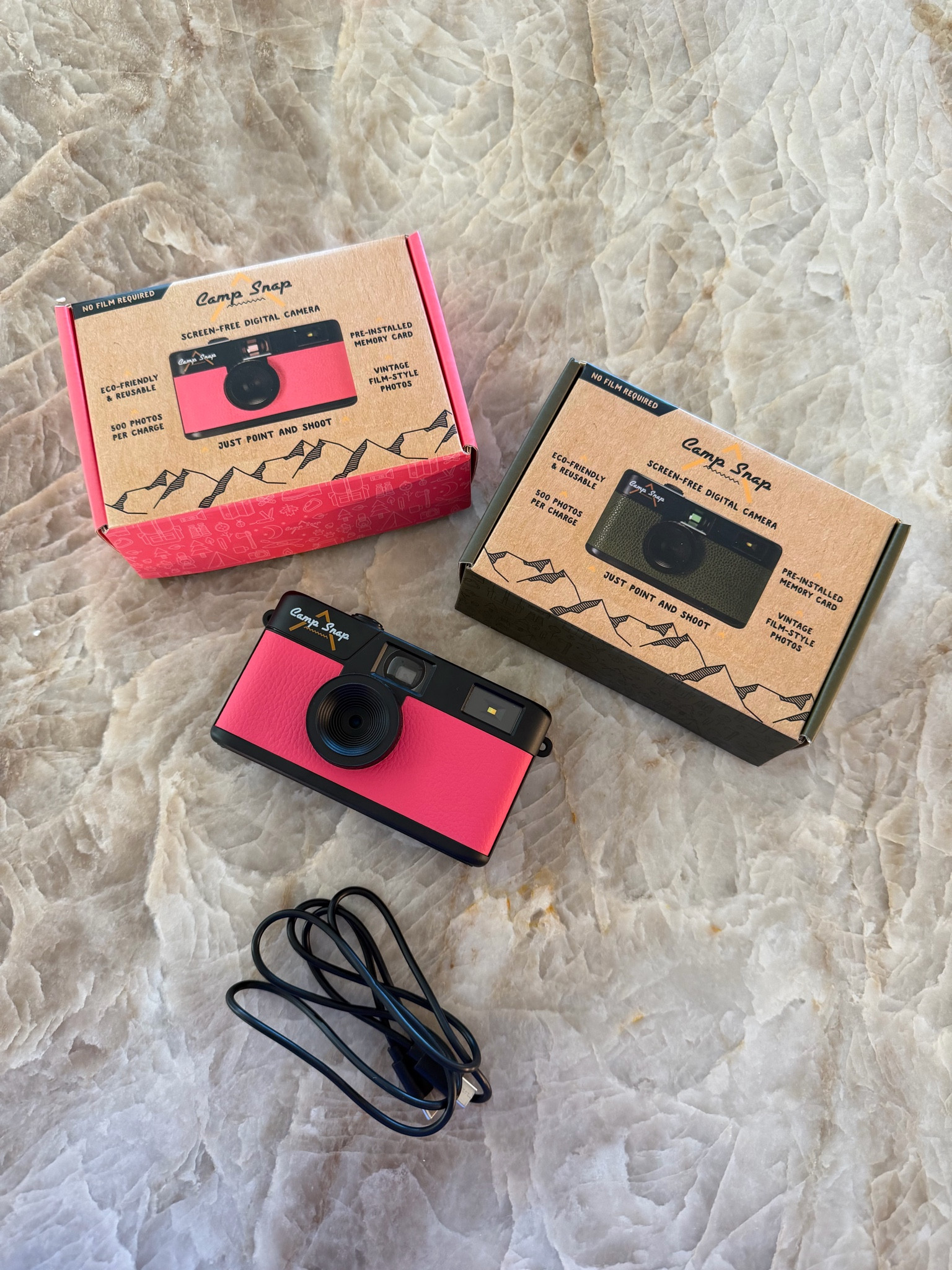 can’t wait to take photos with our new screen-free digital camera (currently on sale right now too)!! 