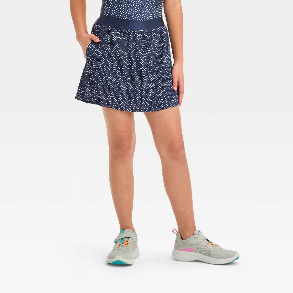 Girls' Pleated Woven Skort - All In Motion™ | Target