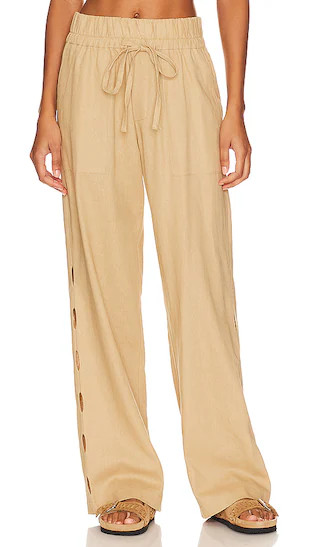 Stella Pants in True Khaki | Revolve Clothing (Global)