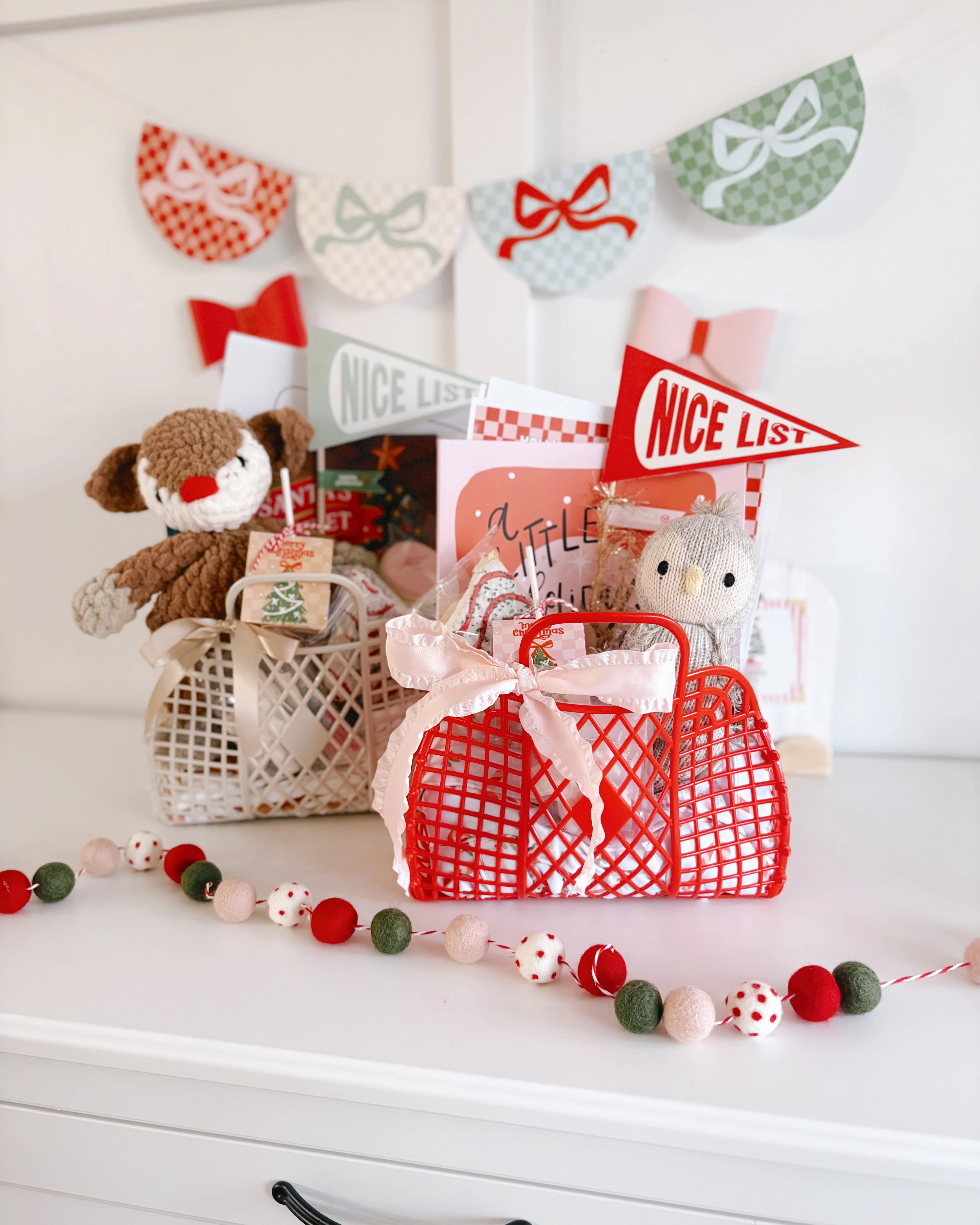 Christmas Vol. 5 Tags + Flags | Printable Flags and Tags | The Letter Vee