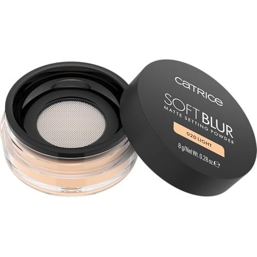 Catrice | Soft Blur Loose Setting Powder | Matte, Airbrushed Finish with Blurring Effect | Long-Wear, No Flashback | Vegan & Cruelty Free (020 | Light) | Amazon (US)