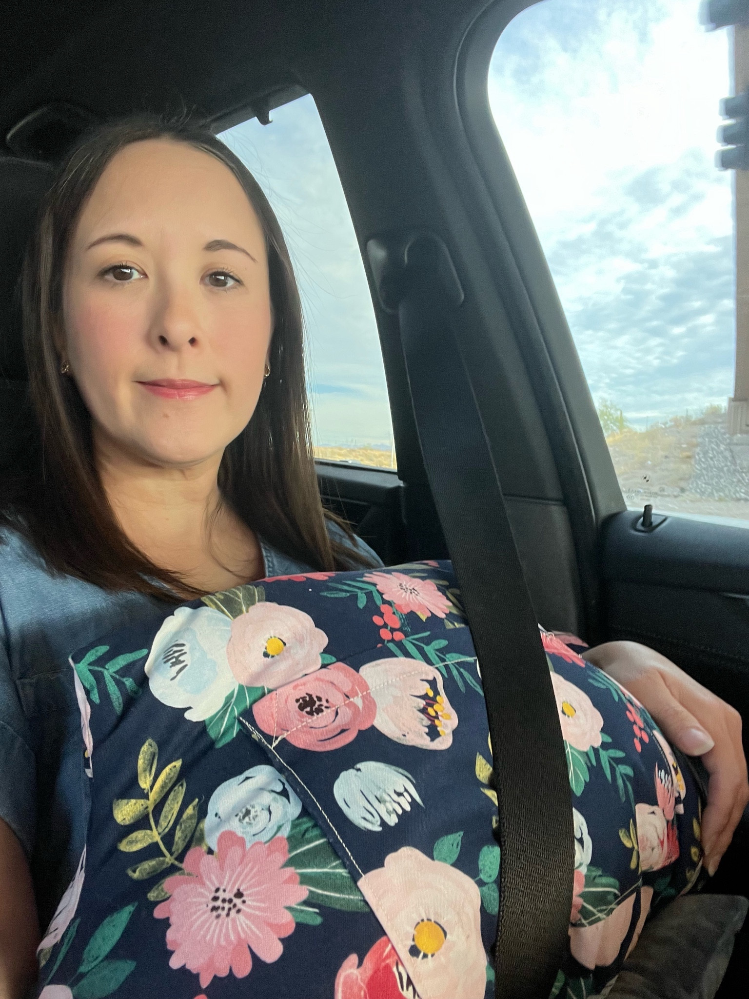 This Mastectomy pillow has been so helpful and useful in the car. It protects my chest from the seatbelt and the front pocket is a great spot to hold my phone so I have it close to me. 

#LTKfindsunder100 #LTKfindsunder50
