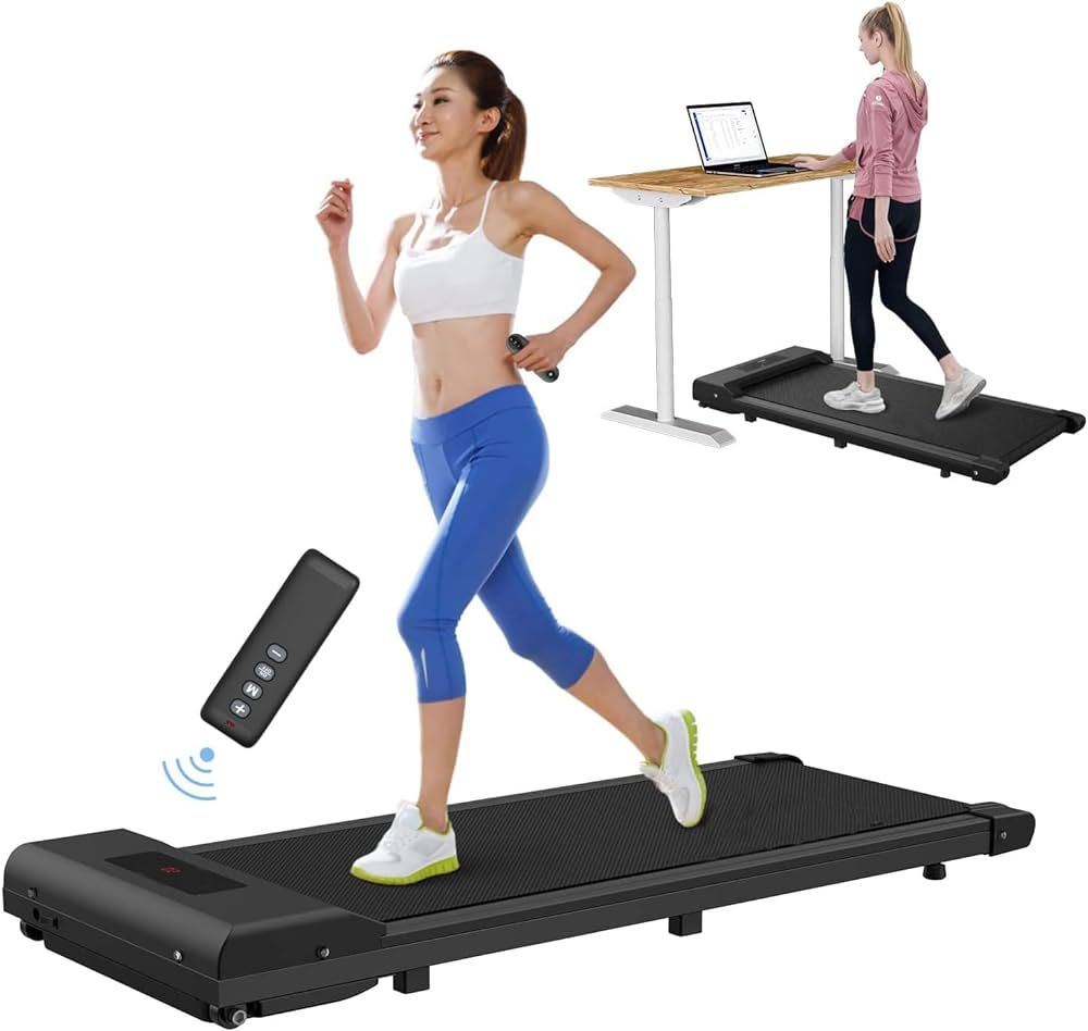 Walking Pad Under Desk Treadmill, Portable Treadmills Motorized Running Machine for Home, 6.2MPH,... | Amazon (US)