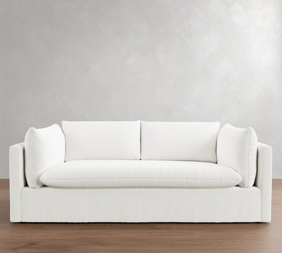 Palmetto Slipcovered Sofa (79"-99") | Pottery Barn (US)