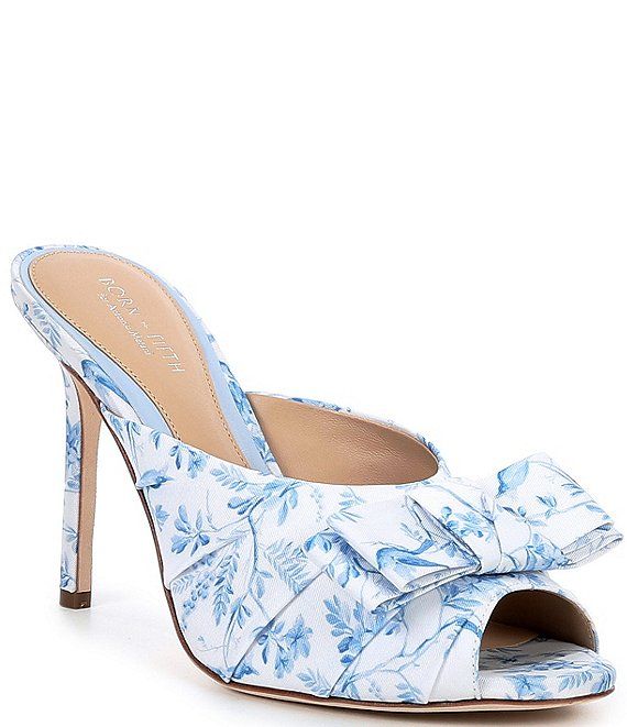 x Born on Fifth Arden Floral Bow Dress Mules | Dillards