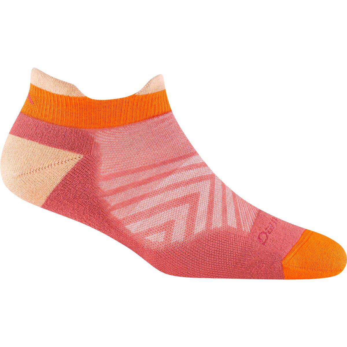 Darn Tough Run No-Show Tab Ultra-Lightweight Cushion Sock - Women's Canyon, S | Backcountry