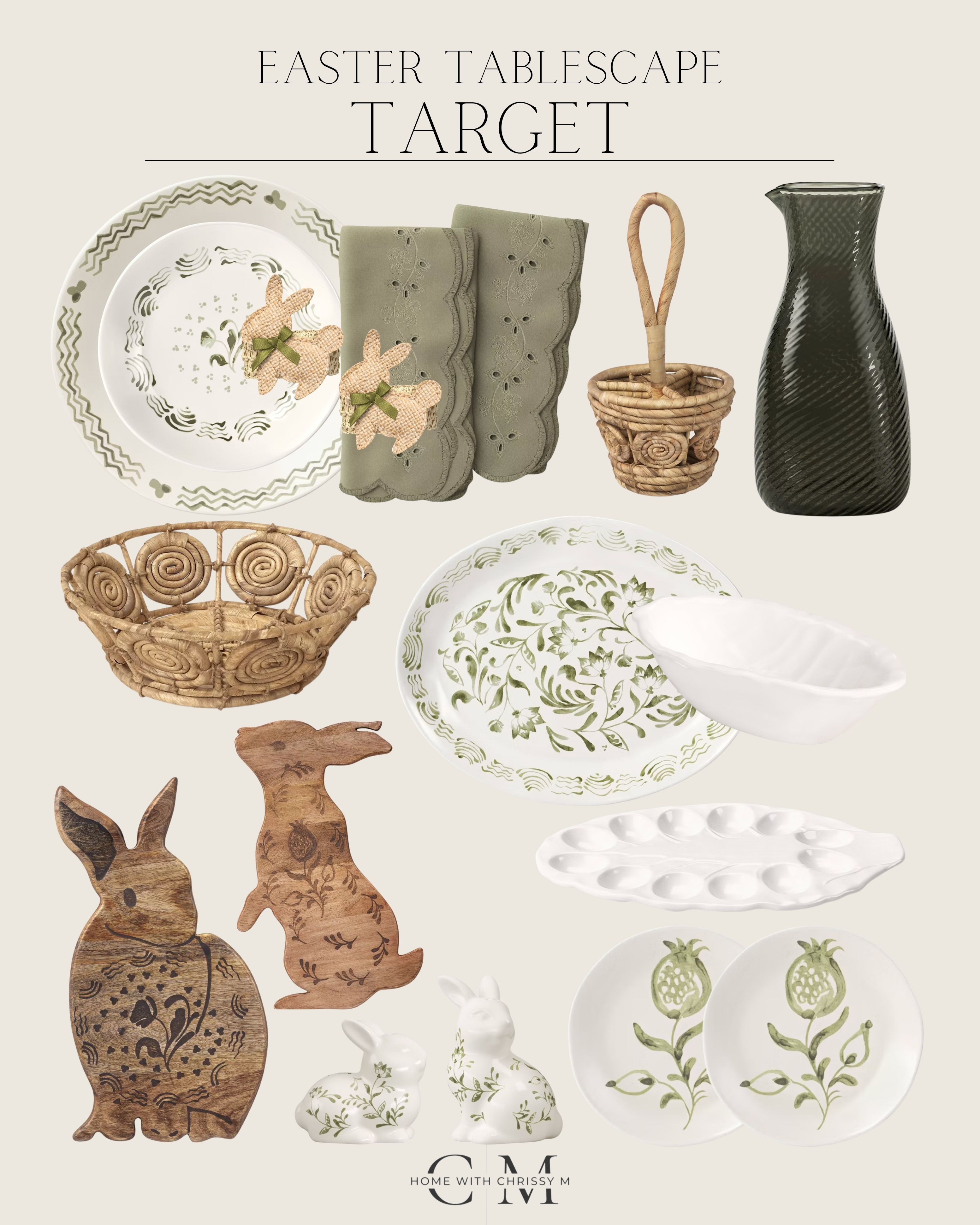 Easter Tablescape from Target!
Target Home / Target Spring / Neutral Easter Egg Decor / Speckled Egg Accents / Wooden Bead Garlands / Linen Table Runners / Soft Neutral Throw Pillows / Woven Baskets / Rattan Easter Bunnies / Faux Greenery & Spring Branches / Fluted Ceramic Vases / Stoneware Bowls / Minimalist Easter Signs / Neutral Floral Arrangements / Dried Florals & Pampas Grass / Brass or Gold Accent Decor / Glass Cloche Displays / Cream & Beige Candles / Wicker Trays / Neutral Tiered Trays / Organic-Shape Serving Dishes / Light Wood Decorative Eggs / Textured Table Linens / Neutral Mantel Decor / Subtle Bunny Artwork / Soft Spring Wreaths / Spring Dinnerware / Bunny Shaped Serving Trays / 
 

 

#LTKSeasonal #LTKHome