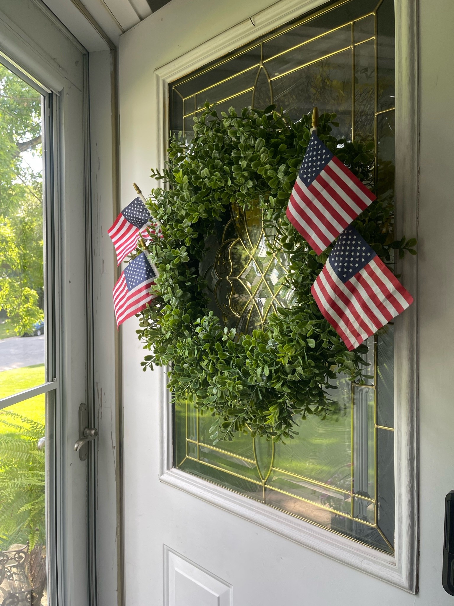 Front door Americana decor

#LTKHome