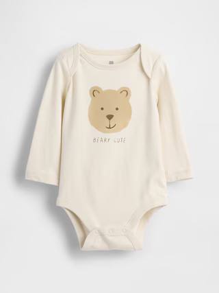 Baby First Favorites Organic Cotton Graphic Bodysuit | Gap (US)