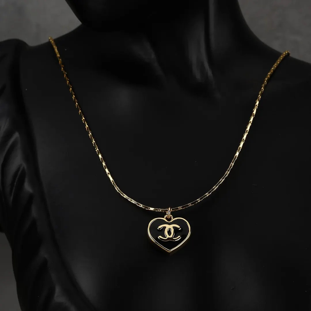 Gold Letter Necklace, Designer Women's Necklace Never Fades, Luxury Necklace for Her Birthday Gif... | Etsy (US)