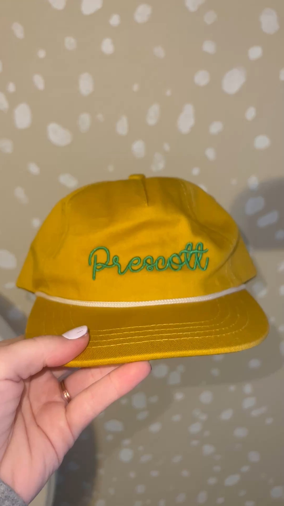 How stinking cute is this custom kids/toddler rope hat?! You can choose the color of hat, thread, & font! 

#LTKFindsUnder50 #LTKBump #LTKKids