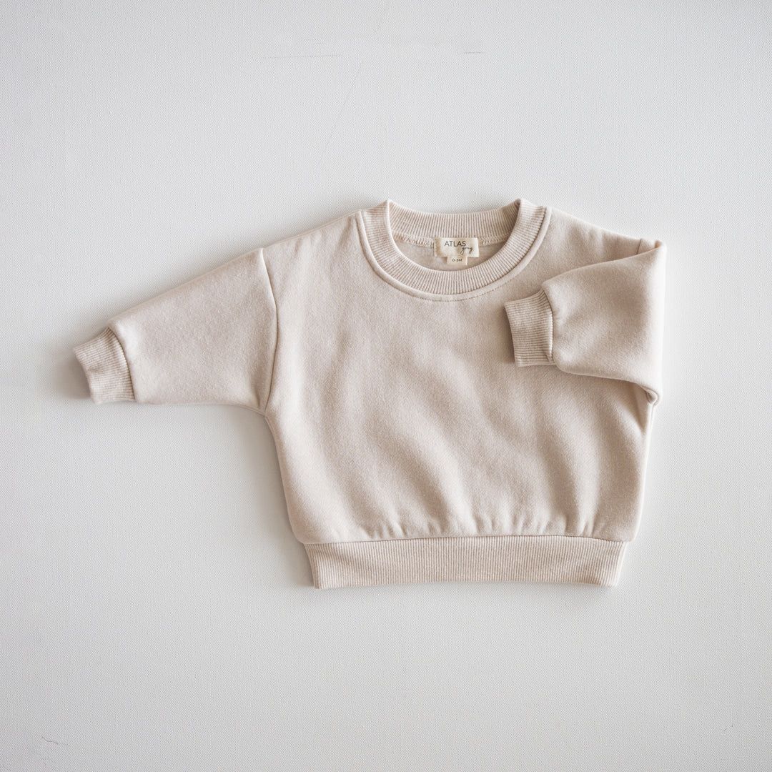 Fleece Crewneck Sweatshirt | Atlas Grey