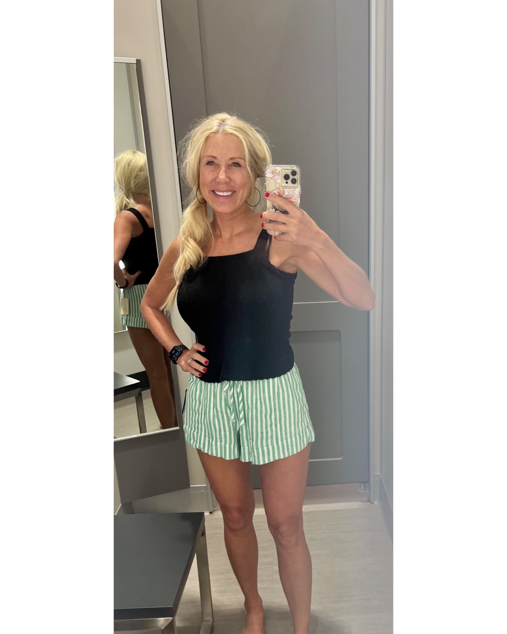 Summer linen shorts 💚 #linenshorts #summeroutfit #shorts #summer

#LTKSeasonal #LTKunder100 #LTKstyletip