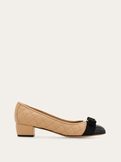 Quilted Vara pump | Ferragamo