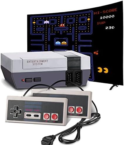 Retro Game Console – Classic Mini Retro Game System Built-in 620 Games and 2 Controllers, 8-Bit... | Amazon (US)