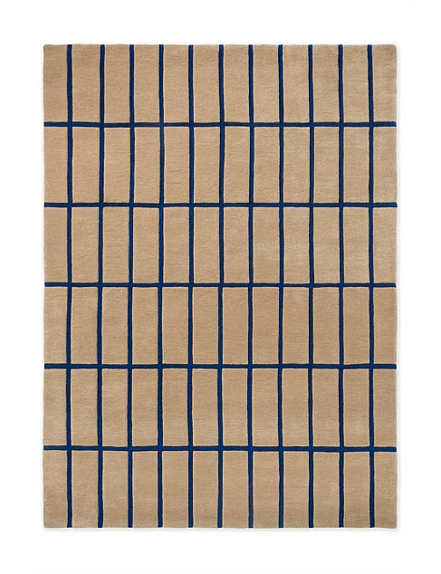 Tiiliskivi Rug in Bright Blue | David Jones (Australia & New Zealand)