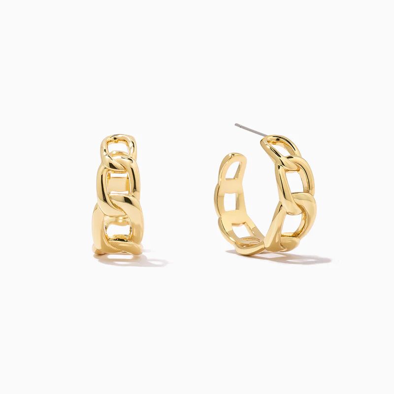 Chunky Chain Hoops | Uncommon James