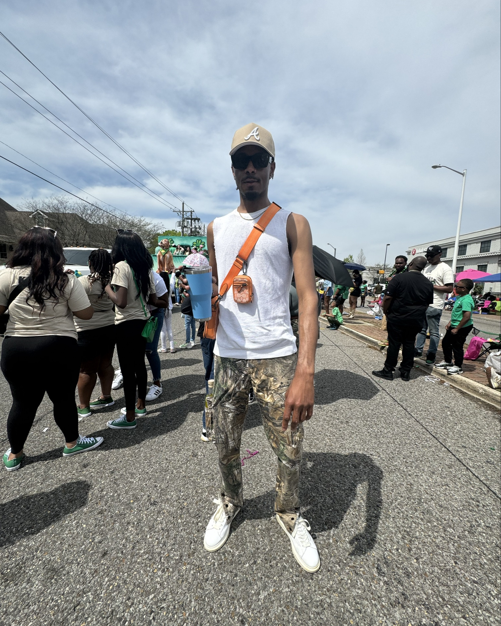 Wearing of the green parade: but make it camo 😜 
Hat: Tillys 
Top: Abercrombie
Pants: Fasion Nova men 
Shoes: Steve Madden 
Cross body: Coach 
 

#LTKitbag #LTKfindsunder50 #LTKmens